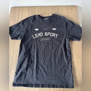 LSND Sport Women's Black Short Sleeve Tee